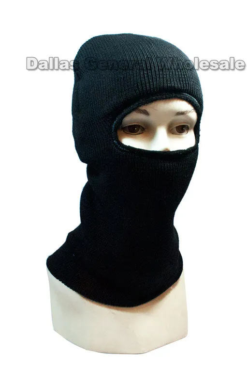 1 Hole Fleece Lining Skiing Beanie Masks Wholesale