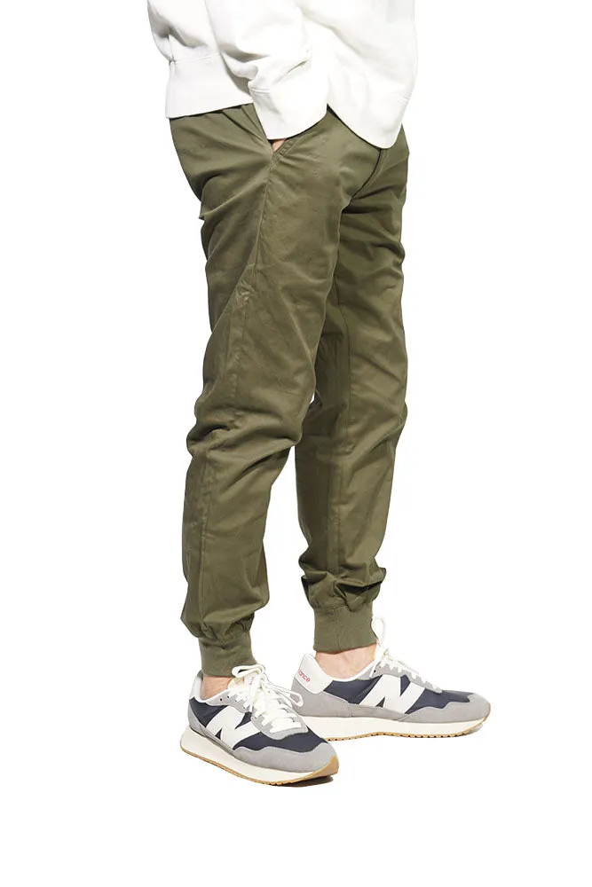 Best Classic Jogger Pants with Six Pockets In Army Green