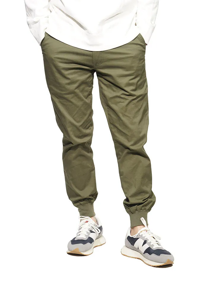 Best Classic Jogger Pants with Six Pockets In Army Green