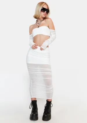 Bliss Vacation Mode Midi Skirt Set