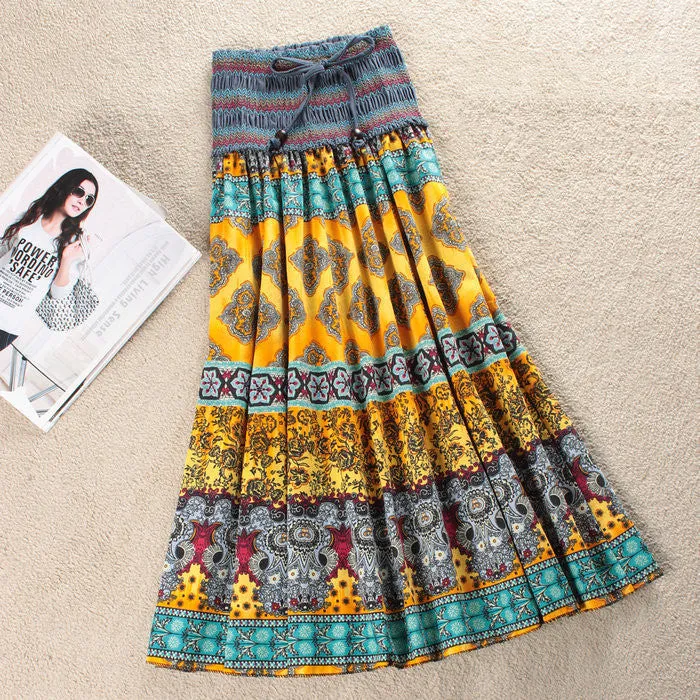 Boho Cashew skirt