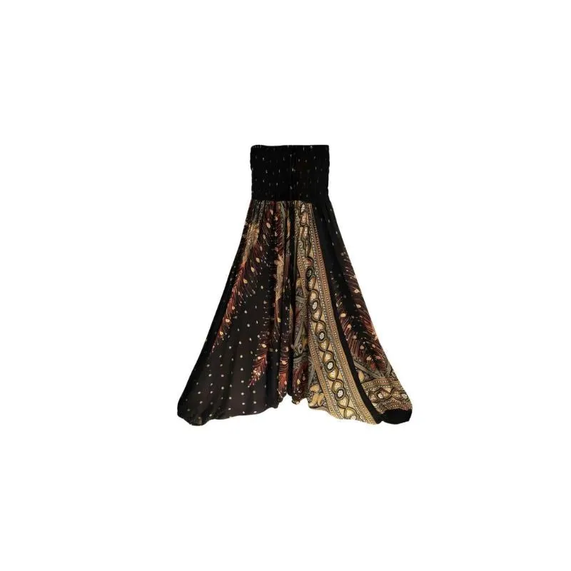 Boho Harem Big Crotch Skirt Pants