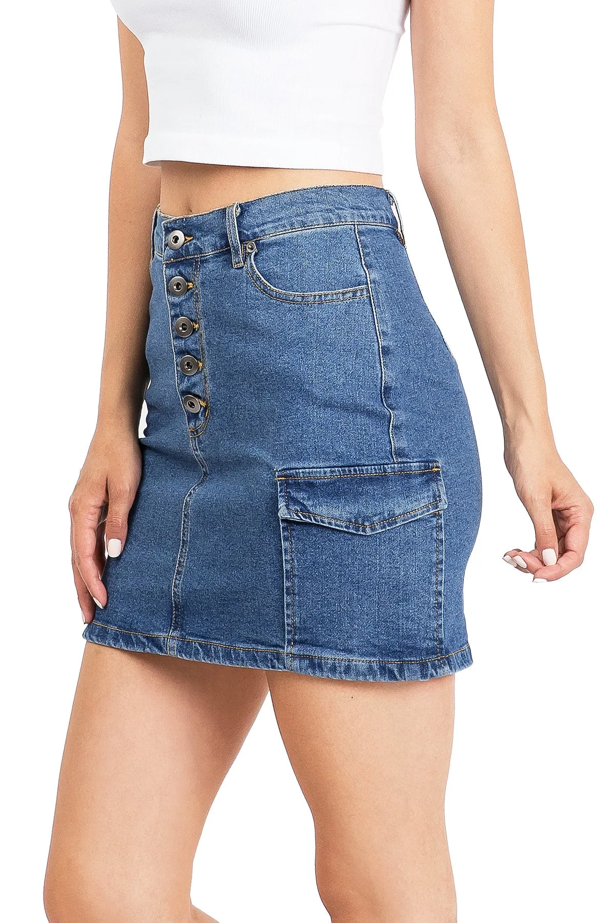 Cargo Rebel Mini Skirt