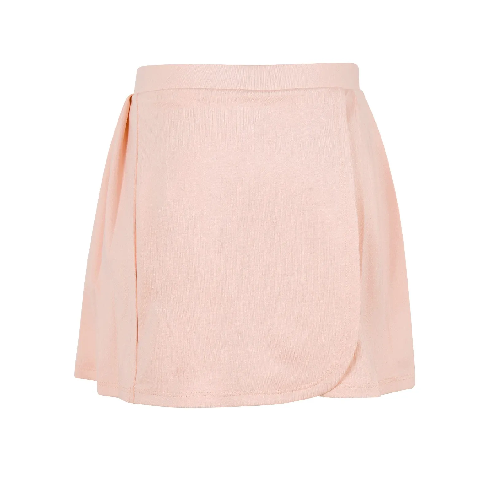 Carnival Lights Peach Wrap Pleat Skirt