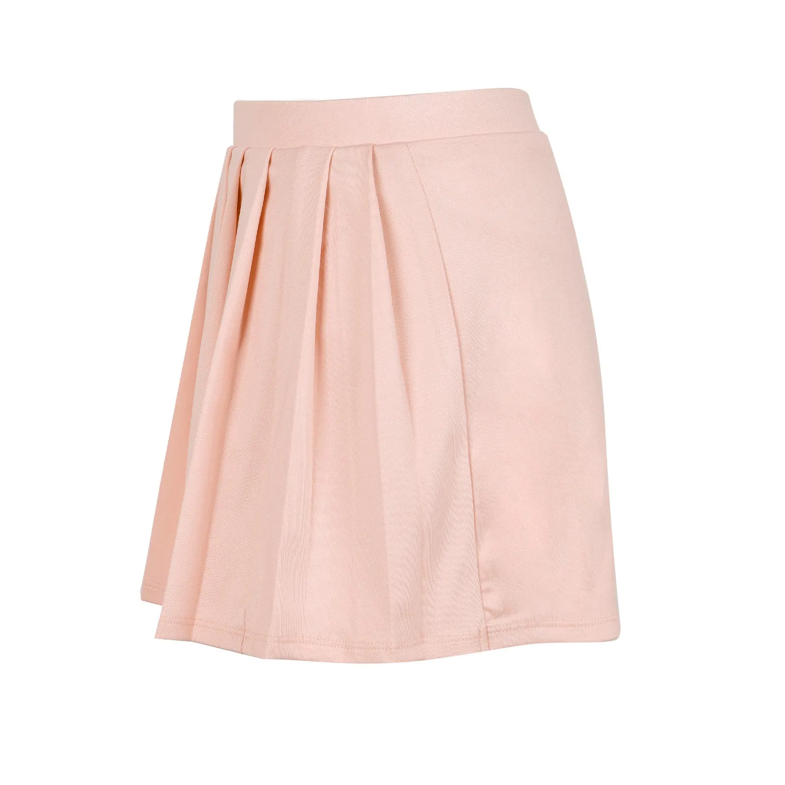 Carnival Lights Peach Wrap Pleat Skirt