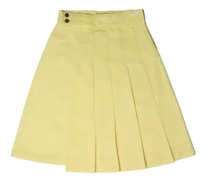 Crew Kids Half Pleat Skirt Yellow