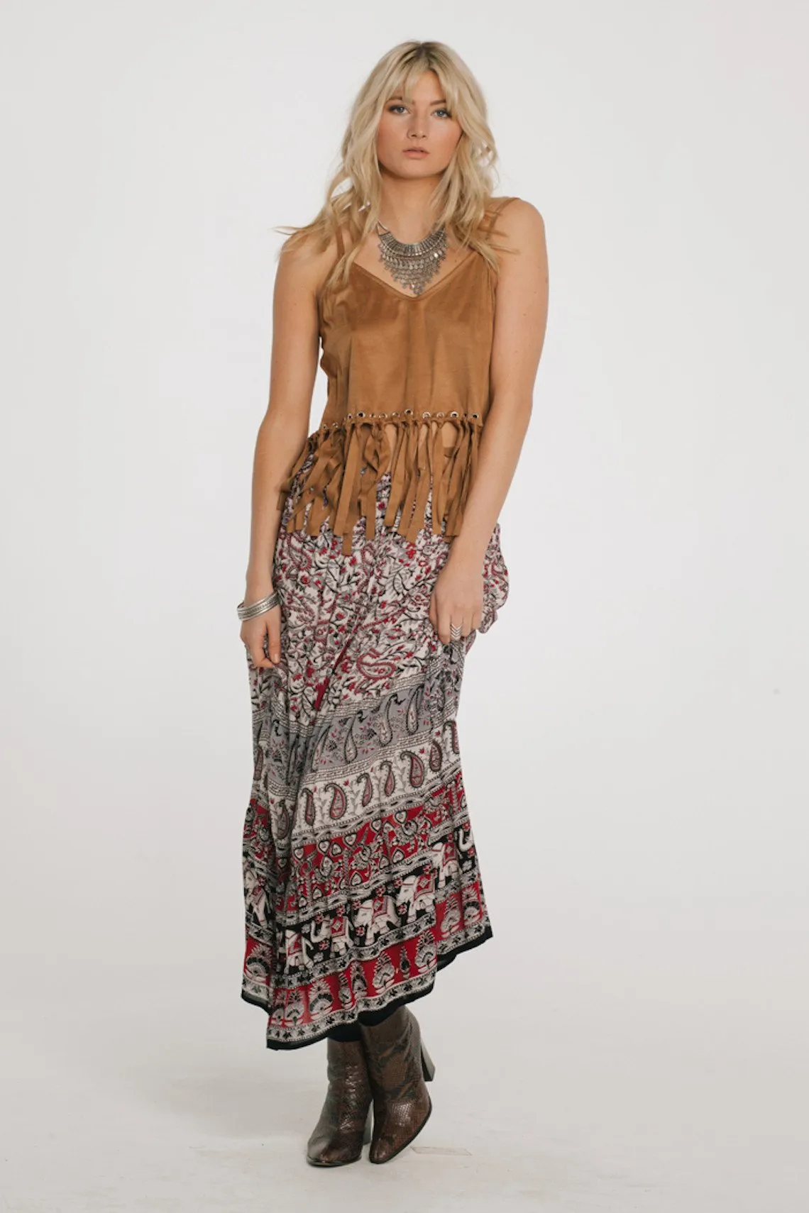 Dreamweaver Maxi Skirt