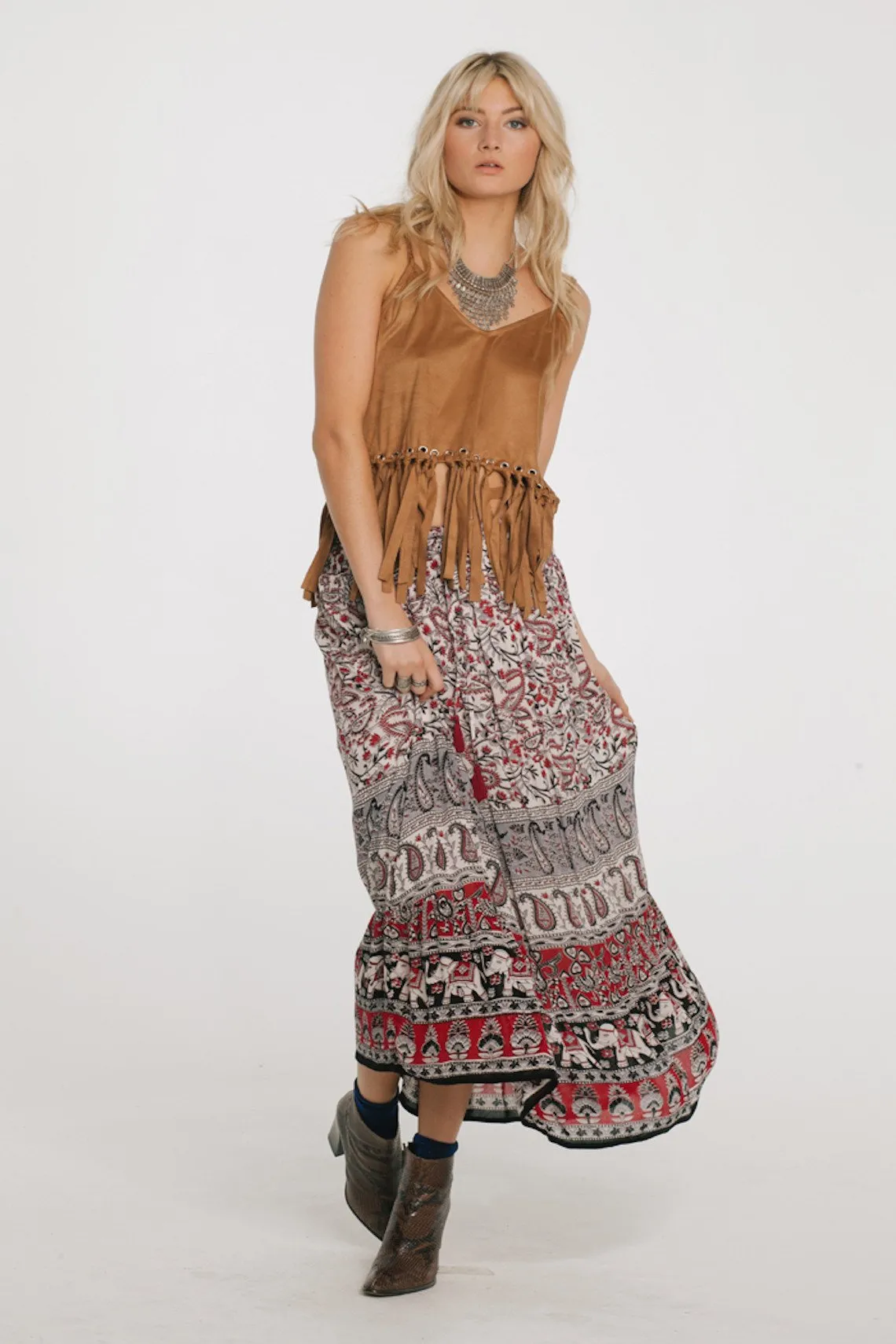 Dreamweaver Maxi Skirt