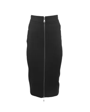 Gaia Zip Pencil Skirt