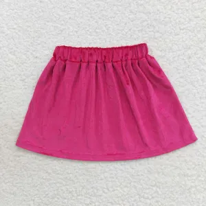 girls pink skirt