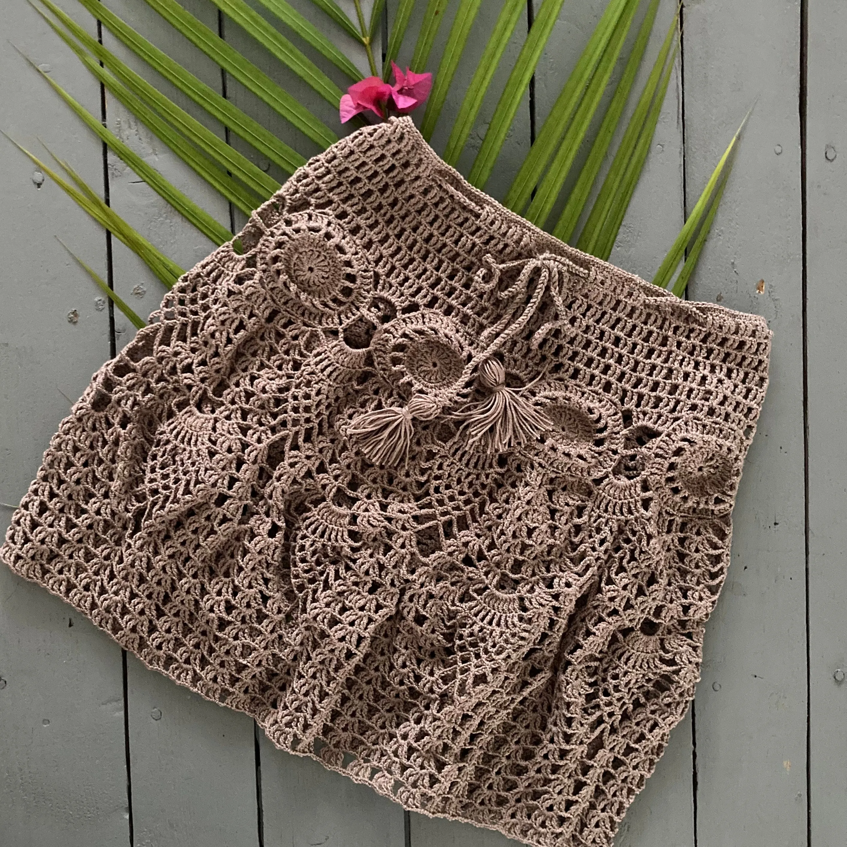 Handmade Crochet Skirt