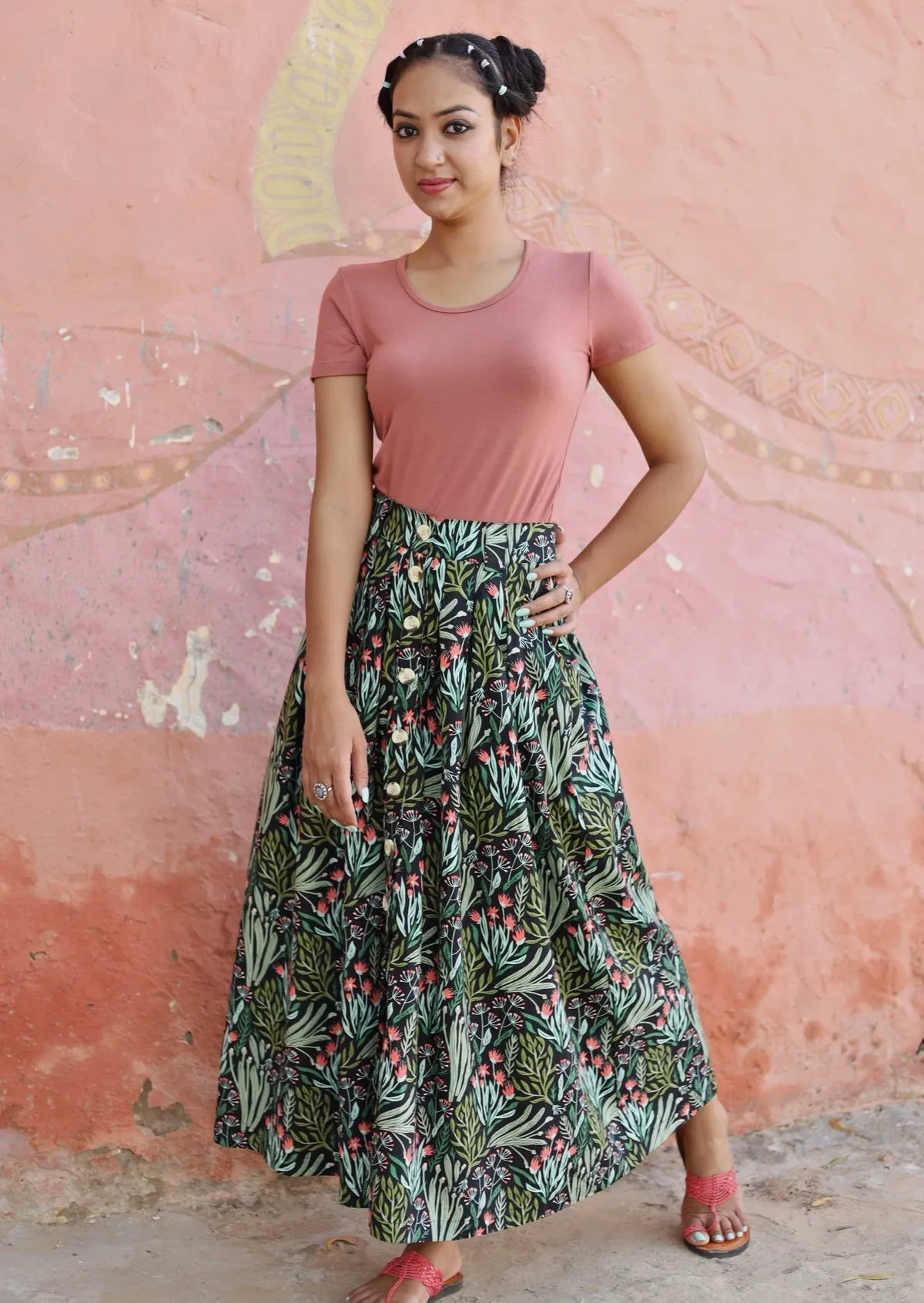 Karma East Cora Skirt Caladenia