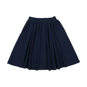 Lil Legs Ribbed Skirt- Navy