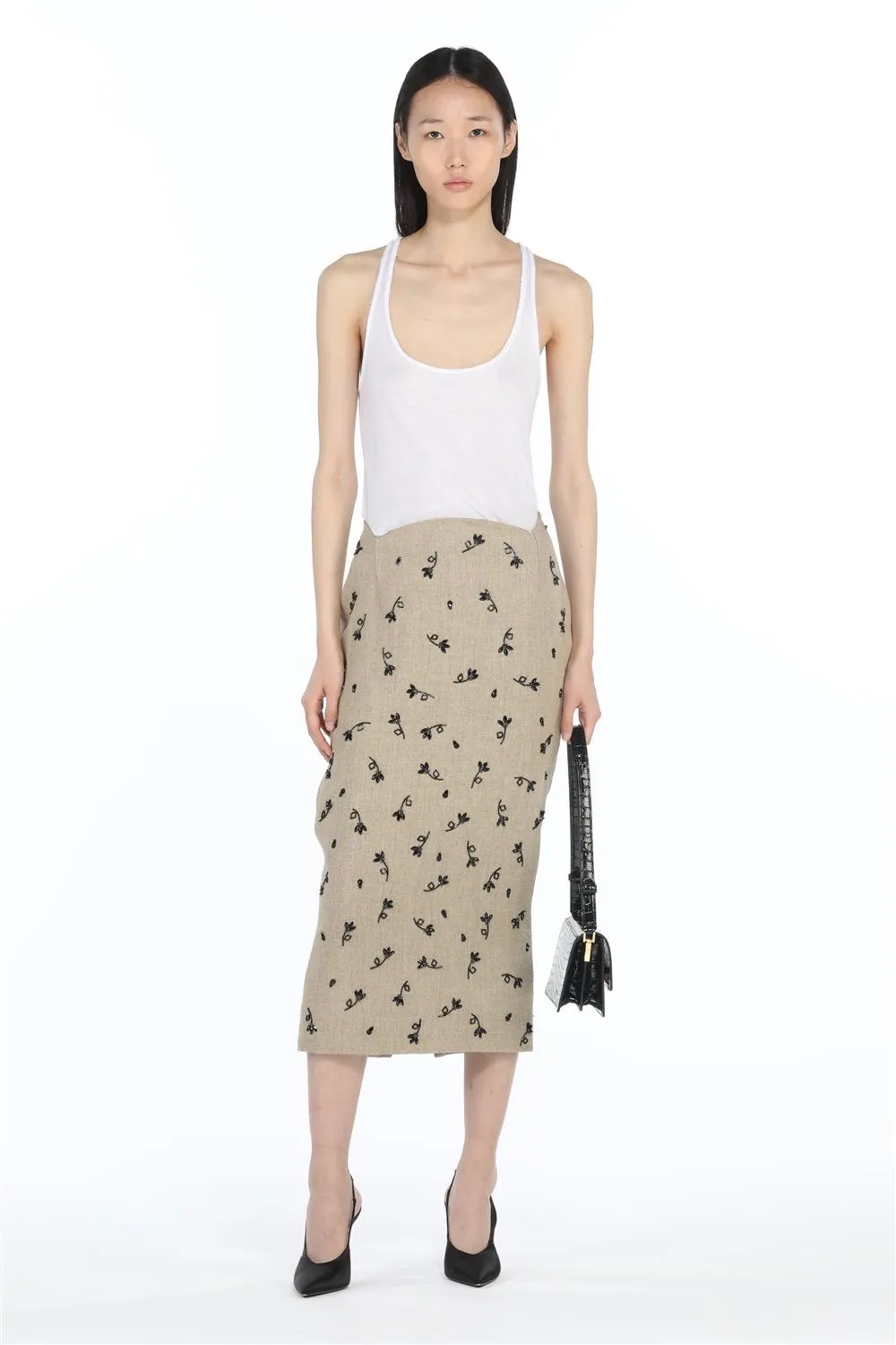 No.21 - Pencil Skirt: Naturale