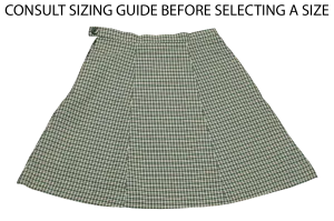 Plain Check Skirt - Hillview