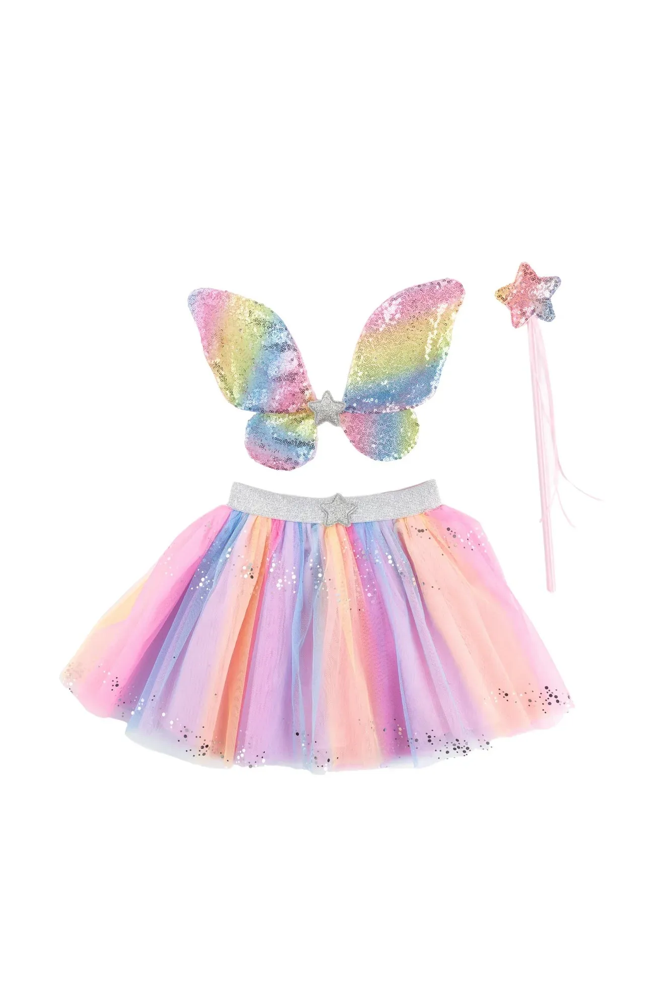 RAINBOW SKIRT/WINGS/WAND 4-6