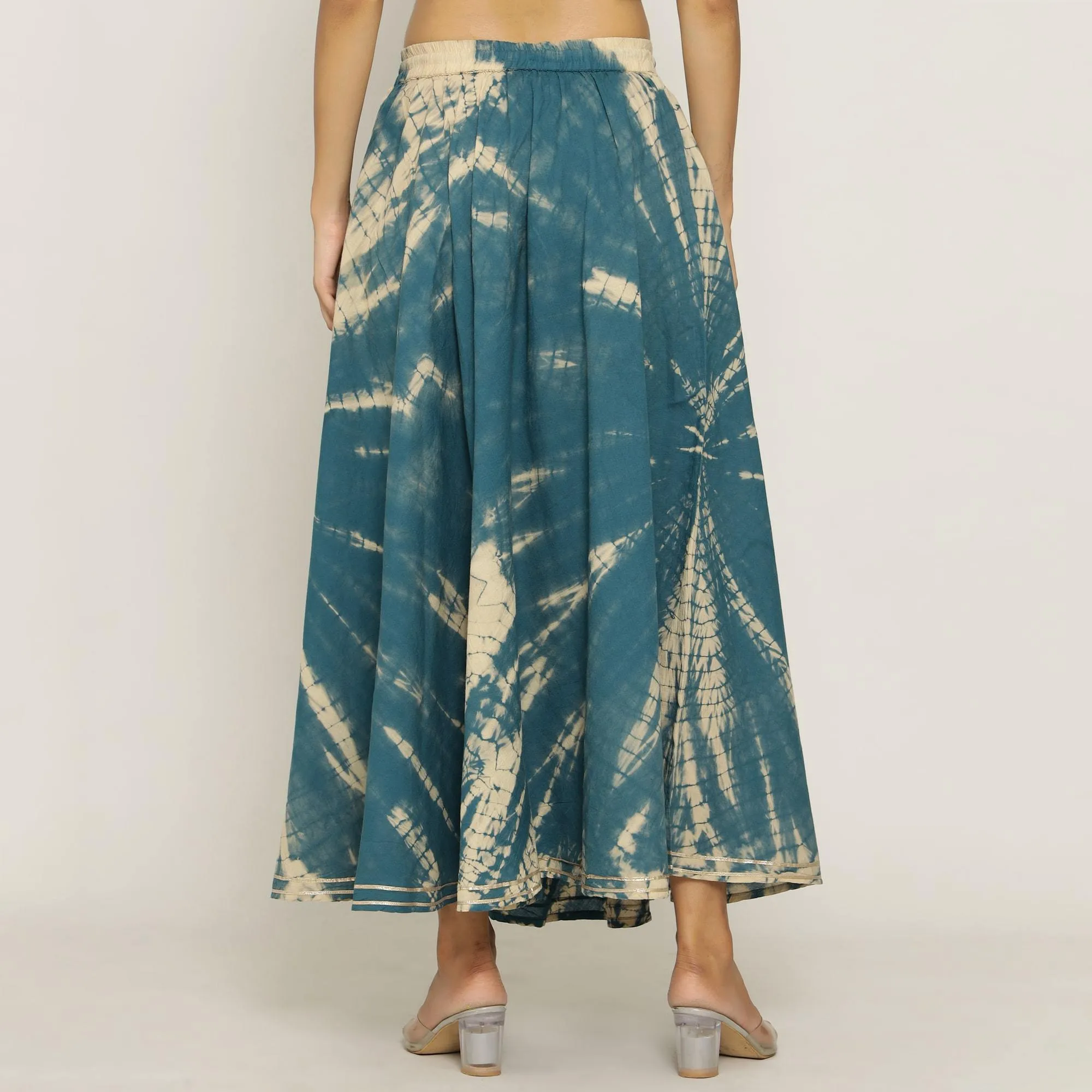 Rang Deep Women Rama Green Skirt