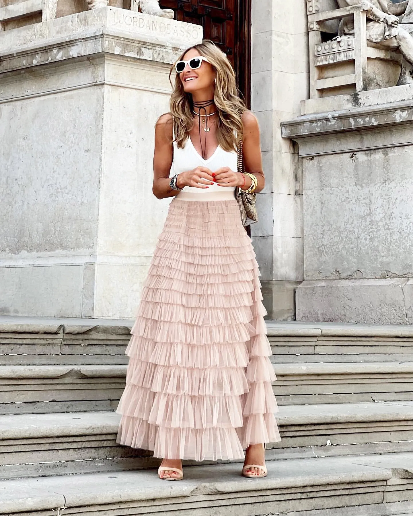 Sarah || Layered Ruffles Cake Skirt