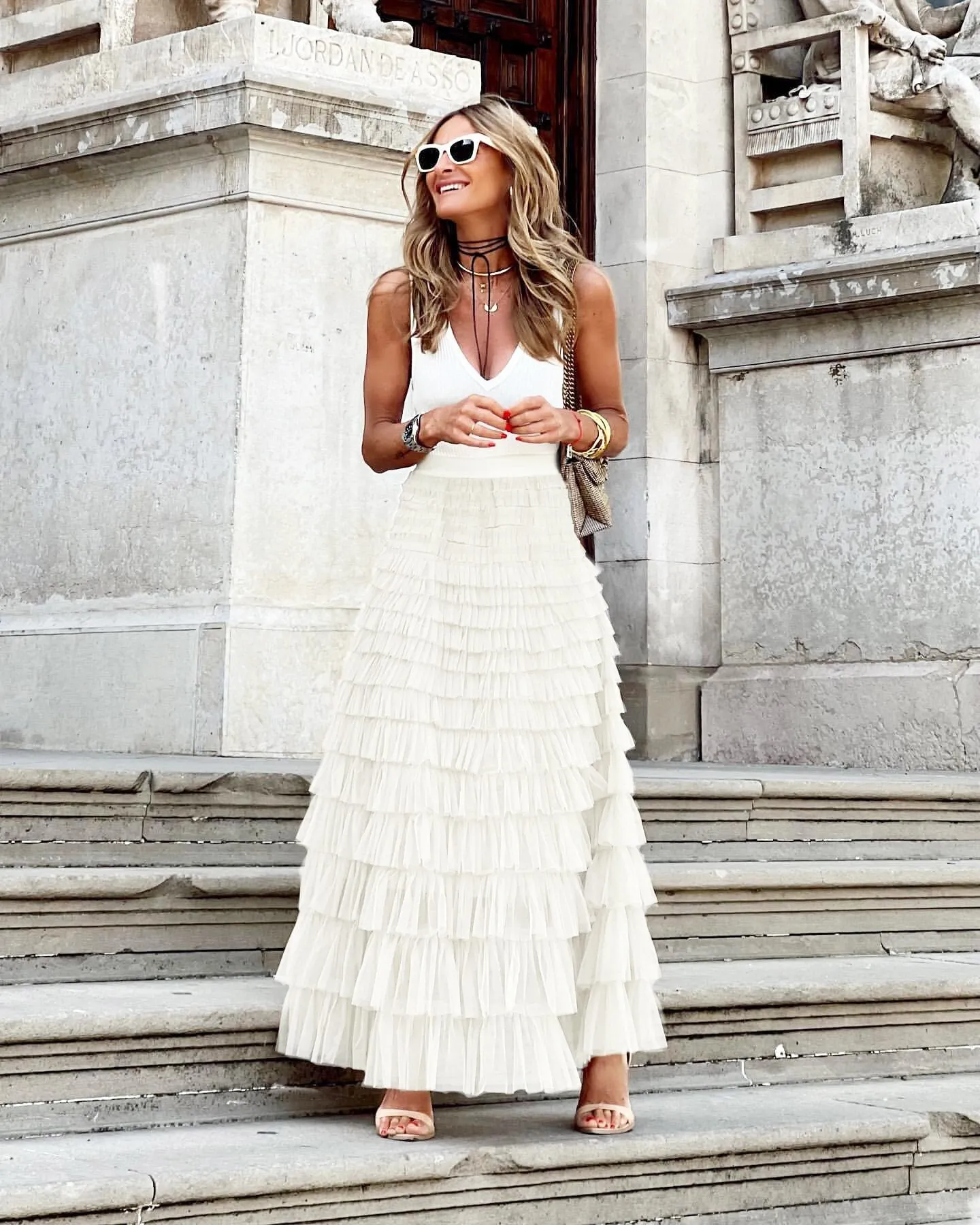 Sarah || Layered Ruffles Cake Skirt