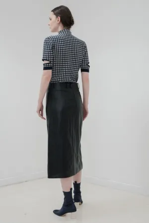 Slit Front Skirt