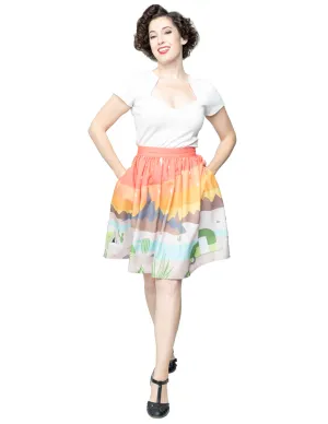 Steady Trail Blazing Gathered Skirt