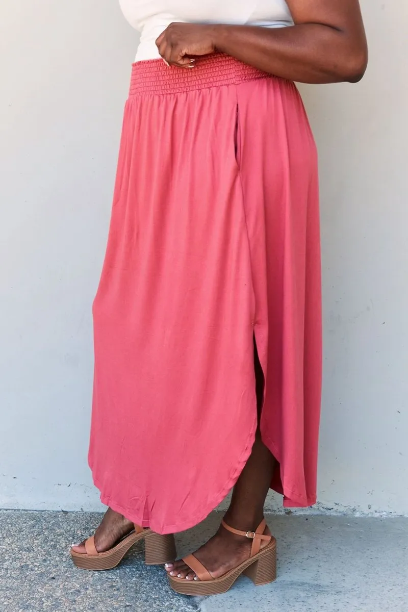 Summer Sweetheart Maxi Pink Skirt