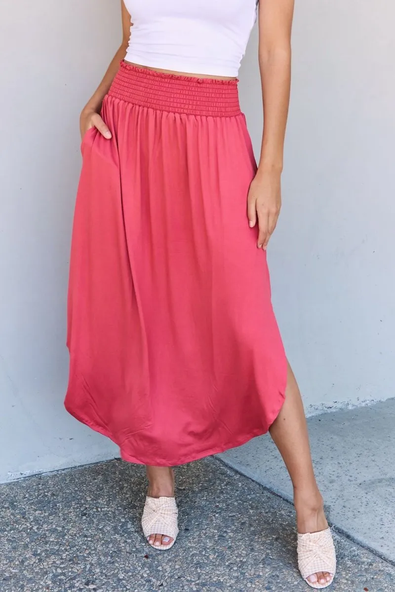 Summer Sweetheart Maxi Pink Skirt