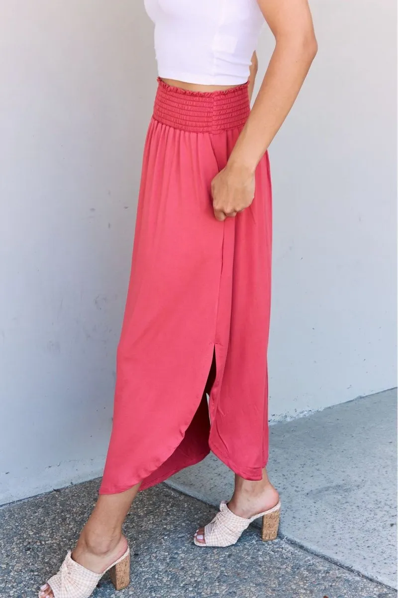 Summer Sweetheart Maxi Pink Skirt