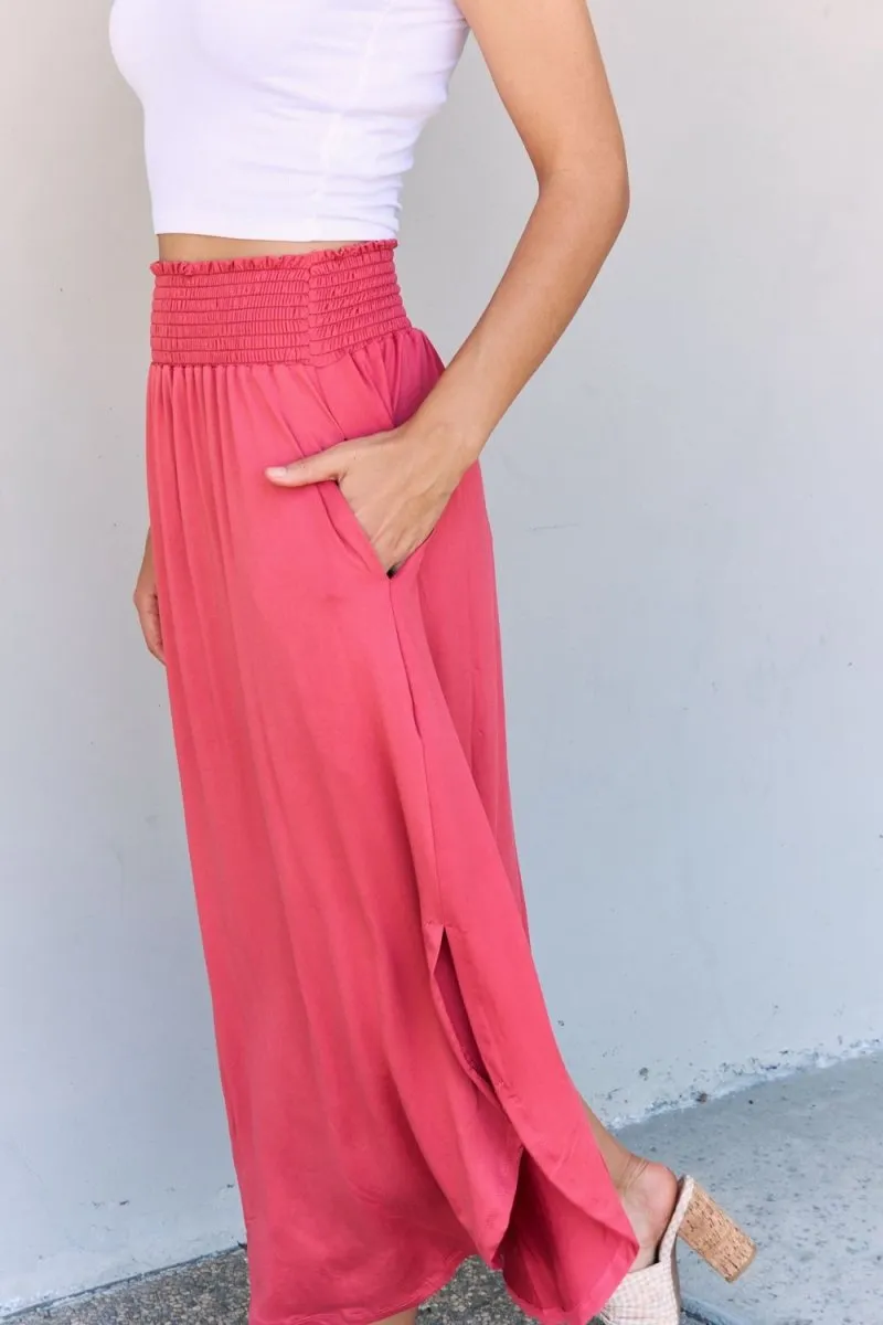 Summer Sweetheart Maxi Pink Skirt