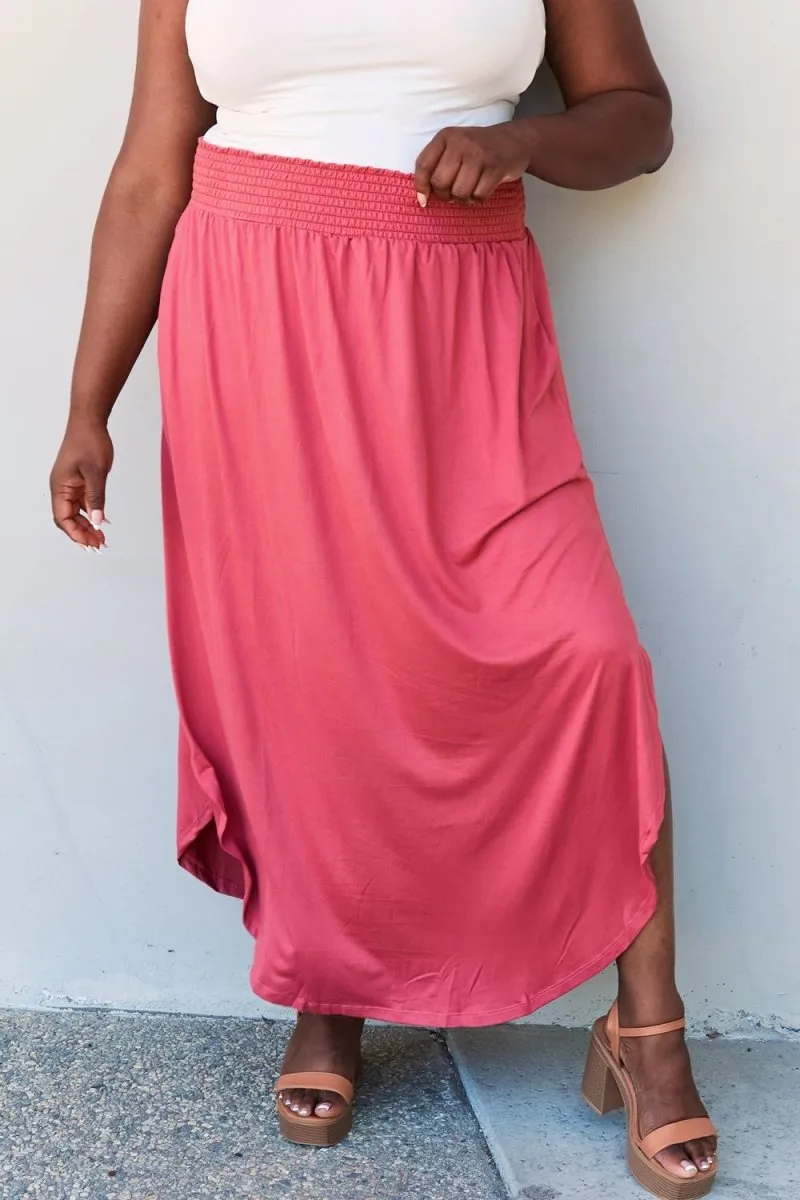 Summer Sweetheart Maxi Pink Skirt