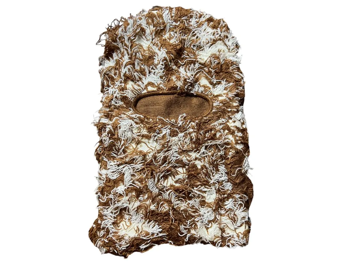 SYNDICATE Balaclava - Brown/White (BAC_0016)