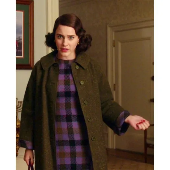 The Marvelous Mrs Maisel Rachel Brosnahan Black Coat