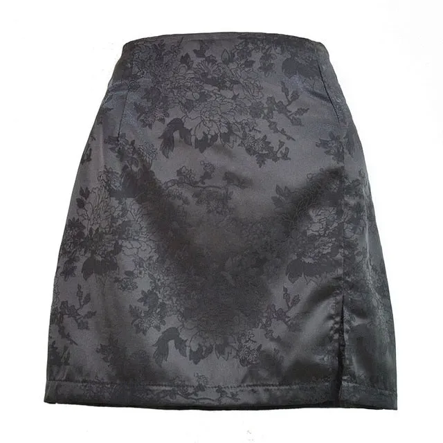 The Shining Flower Mini Skirt