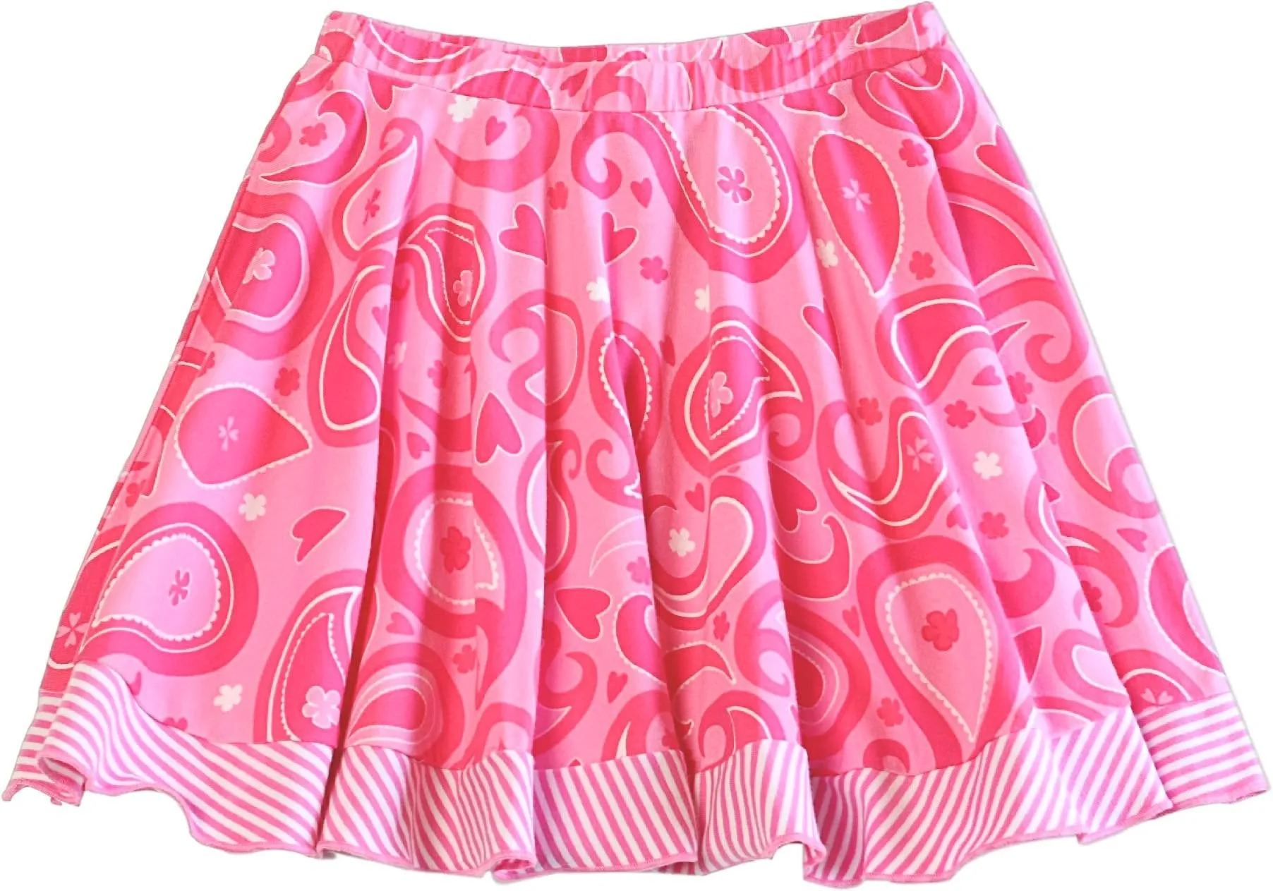 Twirly Skirt Pink Paisley