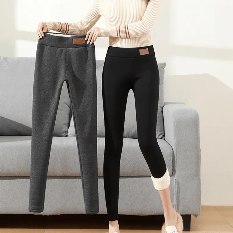 Women’s Fashionable Thermal Cashmere Slim Pants