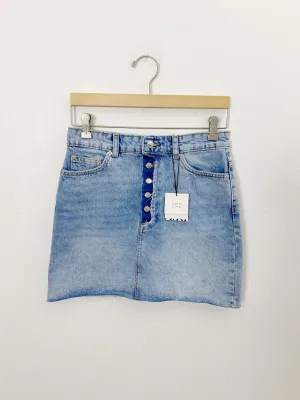 ZARA Denim hi-rise Skite Small NWT